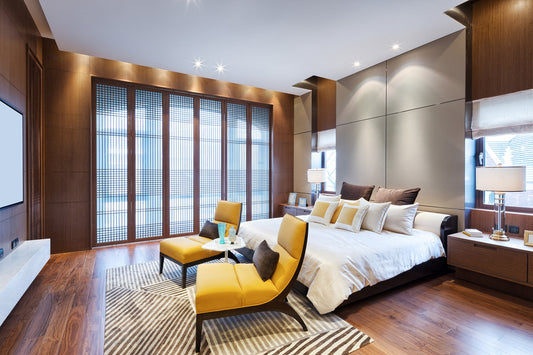 Bedroom hardwood flooring vs bedroom carpet flooring Maplewood, MN