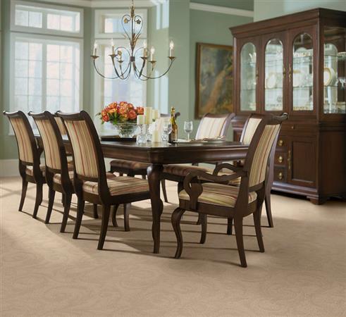 Classic Elegance in Harvest Wine Carpet