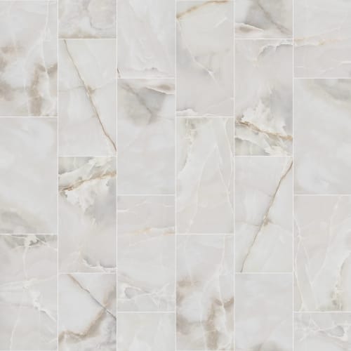 GEMSTONE 12X24 MATTE in White Tile