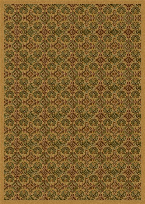 Turkoman-04300 Maize in Maize Area Rugs
