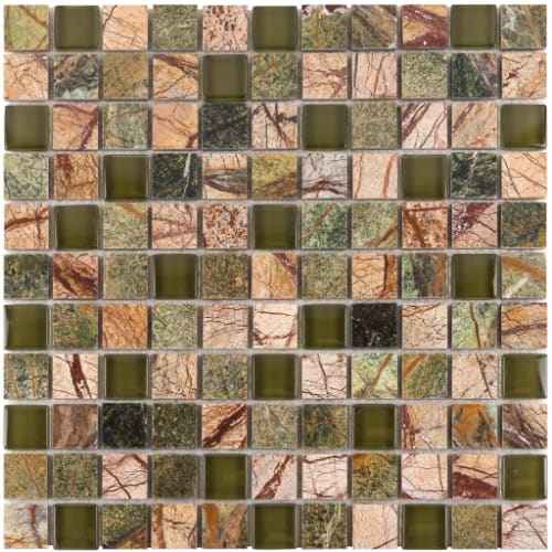 1" x 1" Collection in Imogene Pass Glass Tile