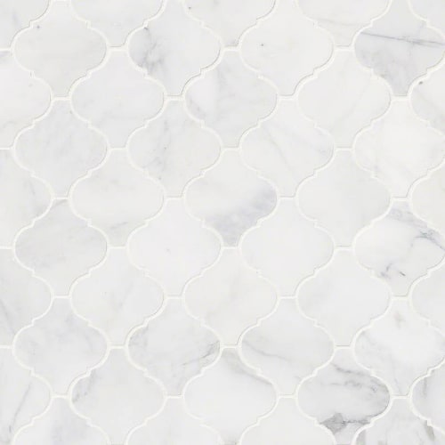 Calacatta Cressa in Calacatta Cressa Arabesque Tile Natural Stone