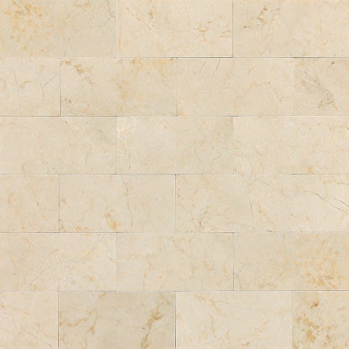 Marble Collection in Crema Marfil Classico 3x6 Polished Natural Stone