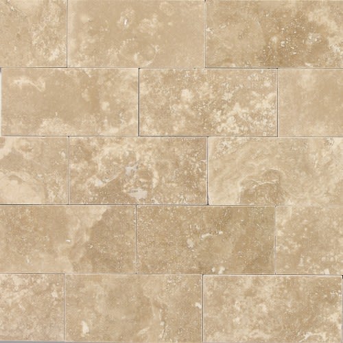 Travertine Collection in Torreon 3x6 Textured Natural Stone