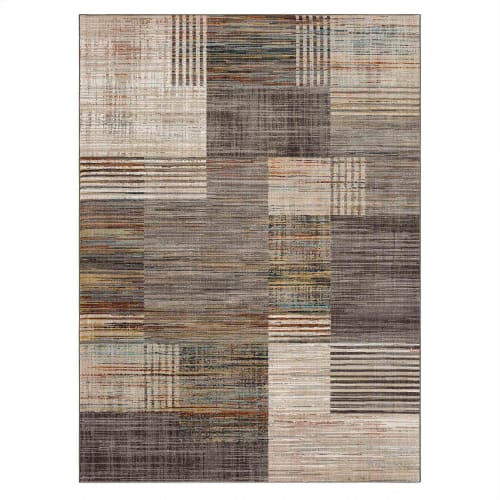 Emiliano Smokey Grey in Smokey Grey 2'4"x7'10" Area Rugs