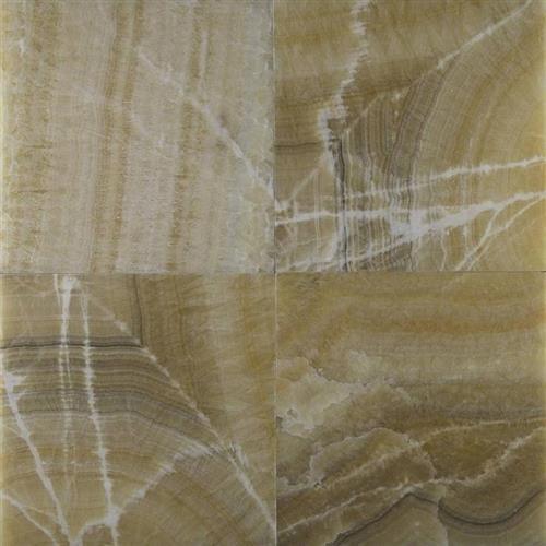 Giallo Crystal Onyx in Giallo Crystal Onyx - 12x12 Natural Stone