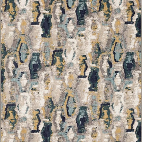 Gimlet Mallard Green in Ivory Area Rugs