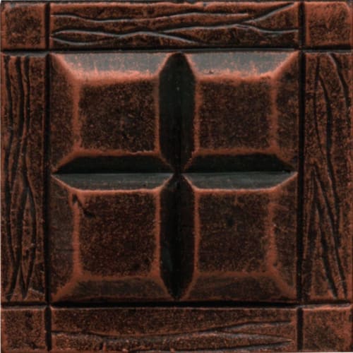 Armor in Guilded Copper - Deco 1 X 12 - Style 2 Metal Tile