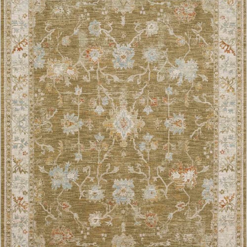 Iznik Brown in Brown 2'7"x7'3" Area Rugs