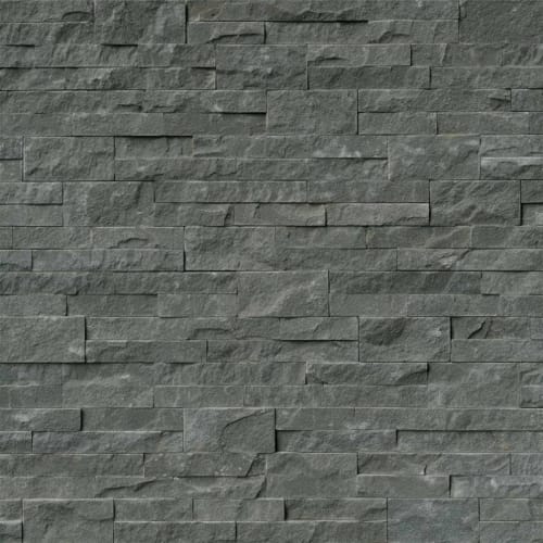 Rockmount Stacked Stone Collection in Mountain Bluestone Natural Stone