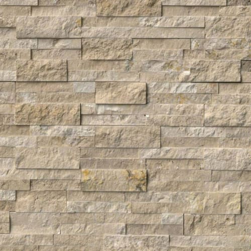 Rockmount Stacked Stone Collection in Durango Cream Natural Stone