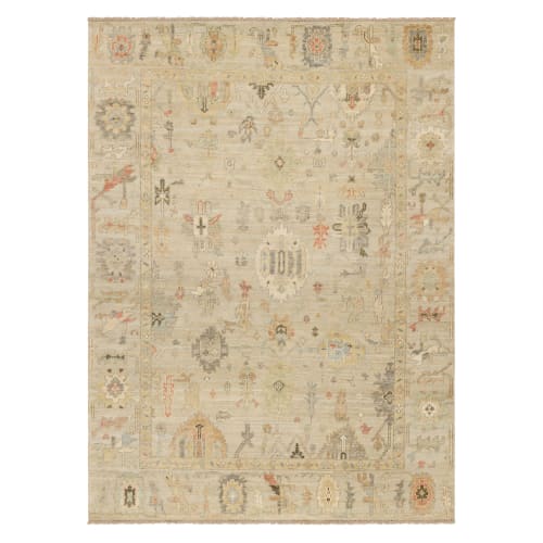 Cabrillo Iberia in Light Silver Area Rugs