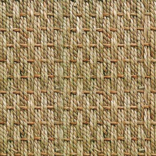 Basketweave in Straw (Seagrass) Carpet