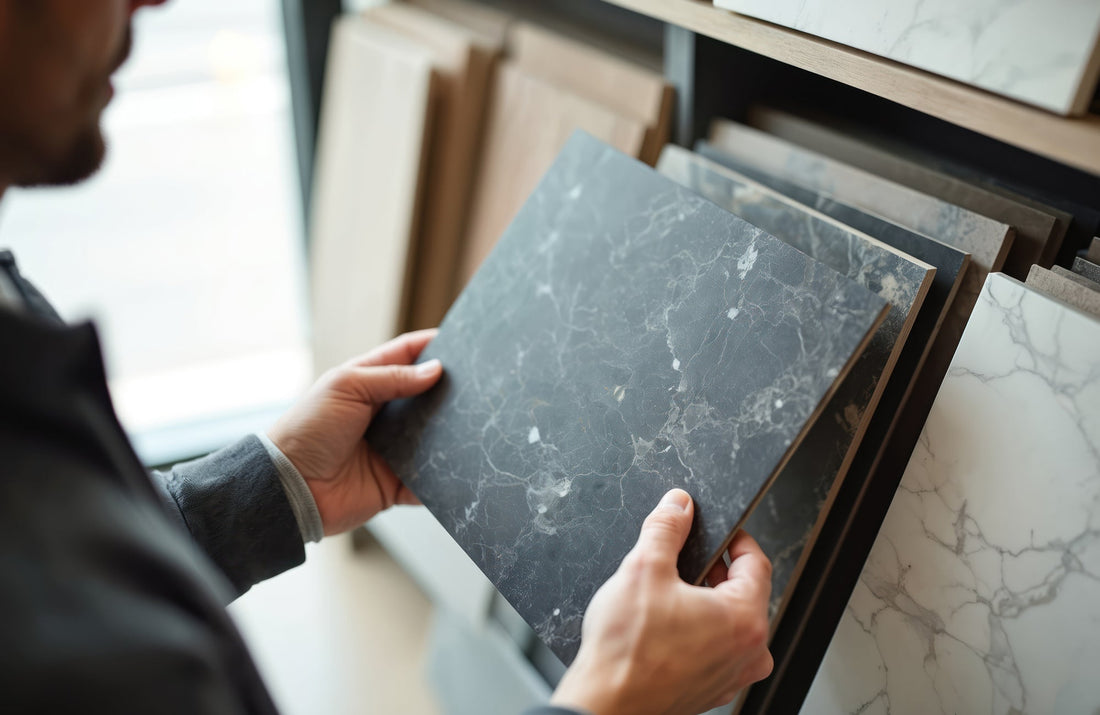 How to Match Any Countertop to Tile Flooring in Maplewood, MN