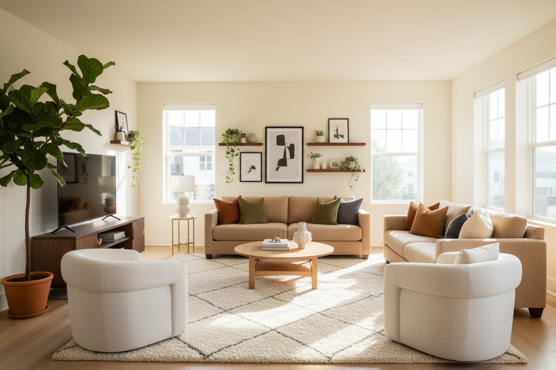 Matching Carpet floors with walls in Maplewood, MN