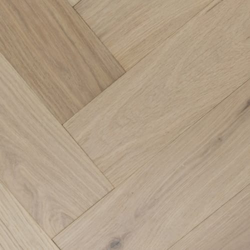 Castillian Premier Herringbone in Monroe Bisque Hardwood