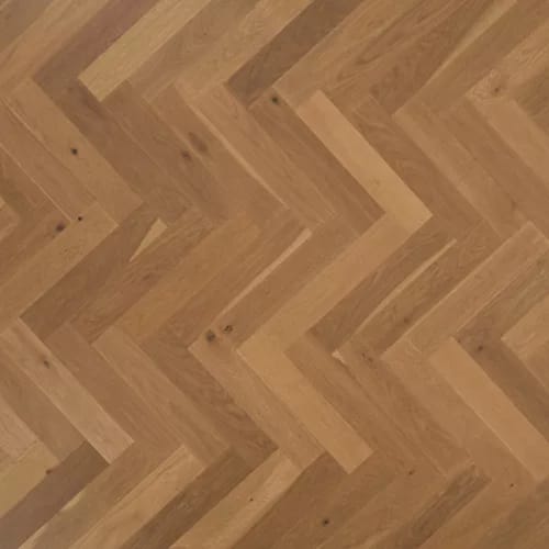 Gault Estate Herringbone in English Brown Oak Hardwood