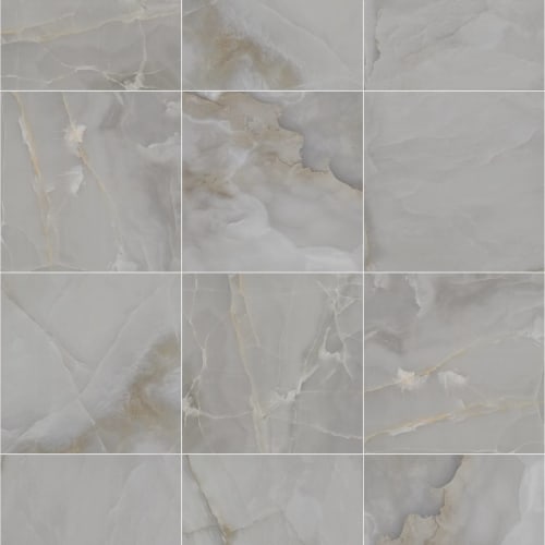 GEMSTONE 24X24 POLISHED in Dark Grey Tile