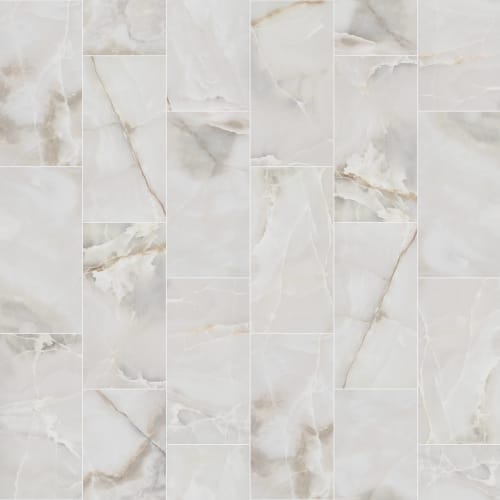 GEMSTONE 12X24 POLISHED in White Tile
