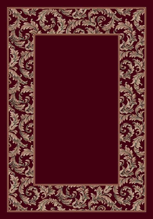 Corinthius-10006 Garnet in Garnet Area Rugs