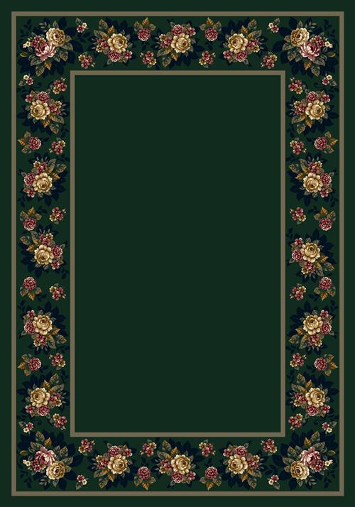 Floral Lace-11006 Emerald II in Emerald Ii Area Rugs