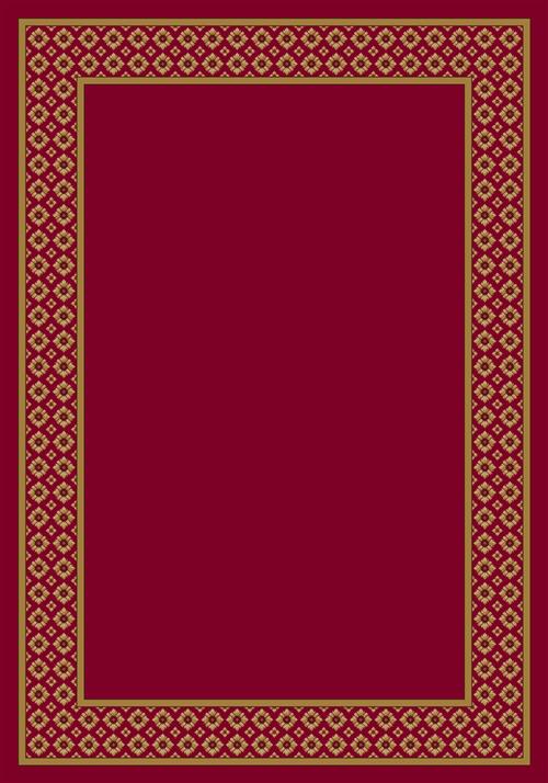 Foulard-08006 Ruby in Ruby Area Rugs