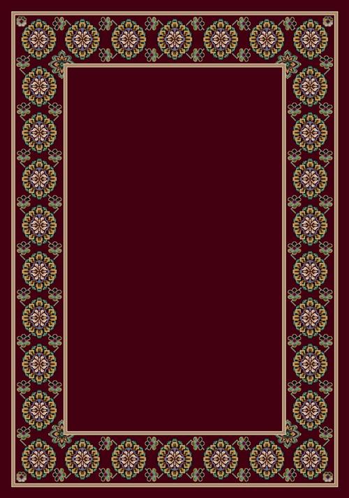 Kabul-10006 Garnet in Garnet Area Rugs