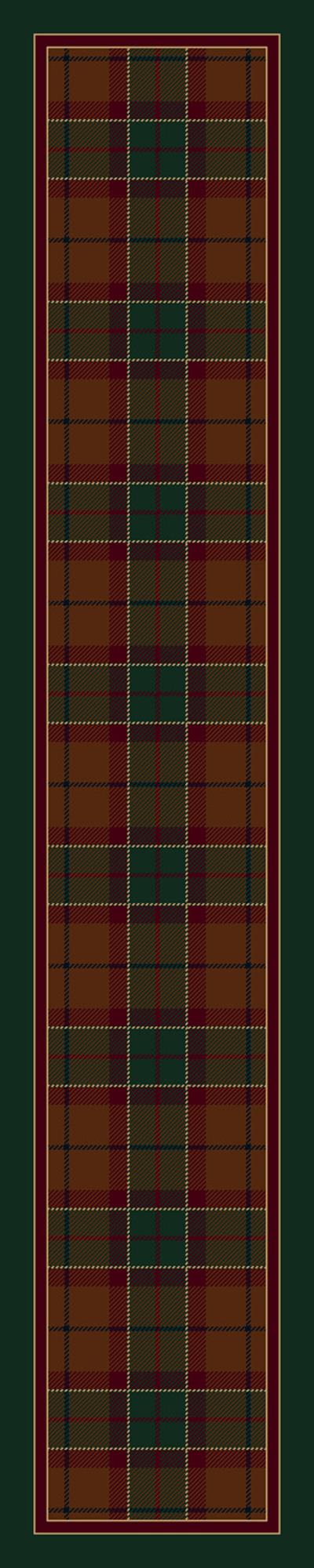 Magee Plaid-05906 Amber Emerald II in Amber Emerald Area Rugs
