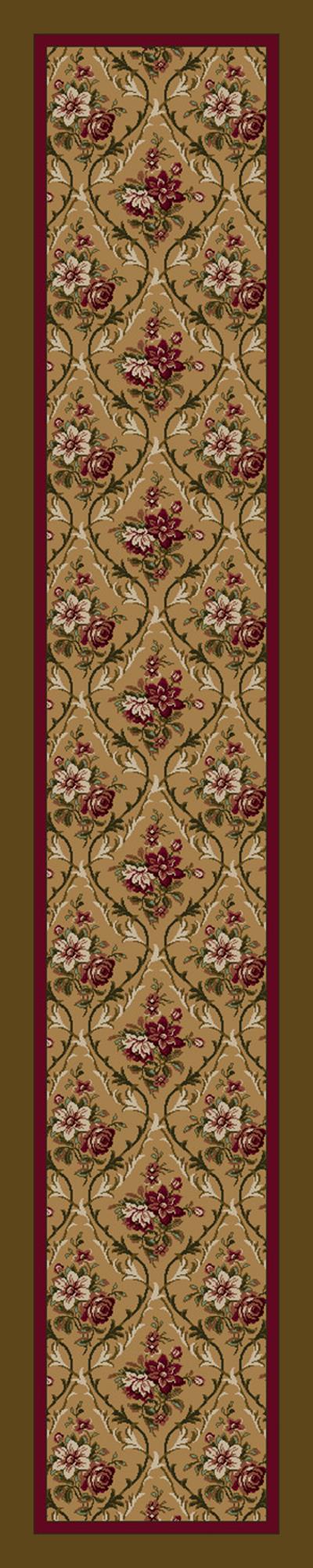 Bouquet Lace-04306 Maize II in Maize Ii Area Rugs
