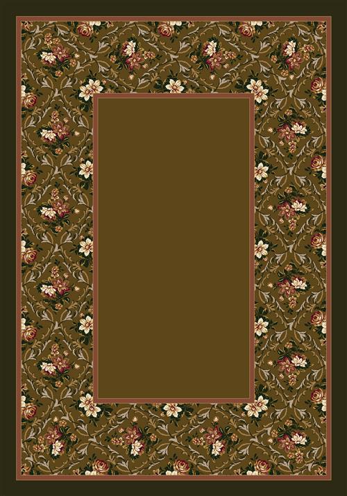 Bouquet Lace-05606 Light Tobacco in Light Tobacco Area Rugs