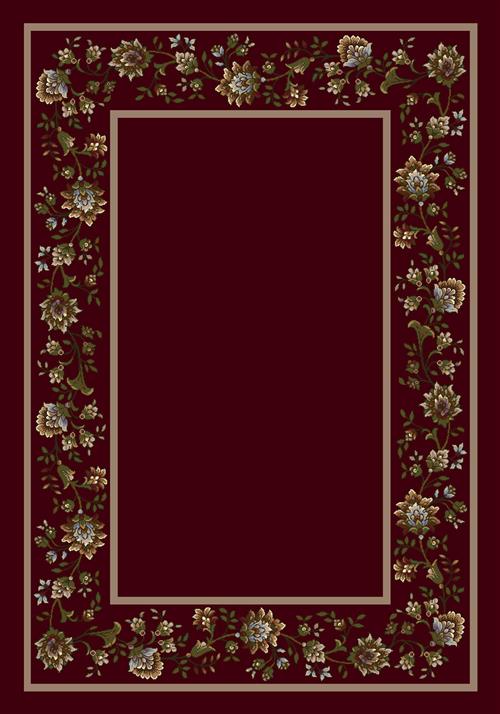 Khorrasan-10806 Cranberry in Cranberry Area Rugs