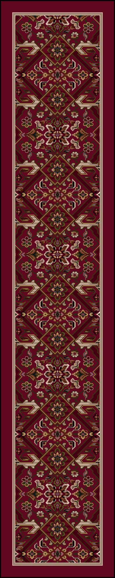 Kabul-08506 Brick in Brick Area Rugs