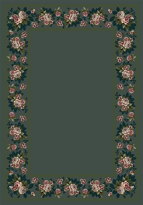Floral Lace-06706 Aqua II in Aqua Ii Area Rugs