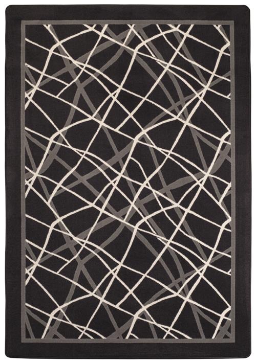 Cordas-Grayscale in Grayscale Area Rugs