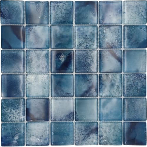 Aqua Savvy in Atlantic Bluefin Tuna 2? X 2? Glass Tile