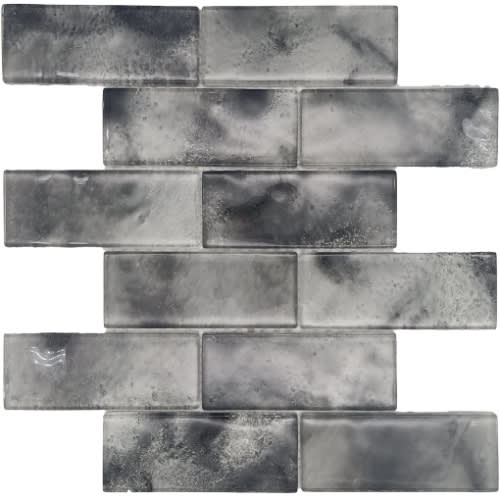 Aqua Savvy in Great Barracuda 2? X 6? Glass Tile