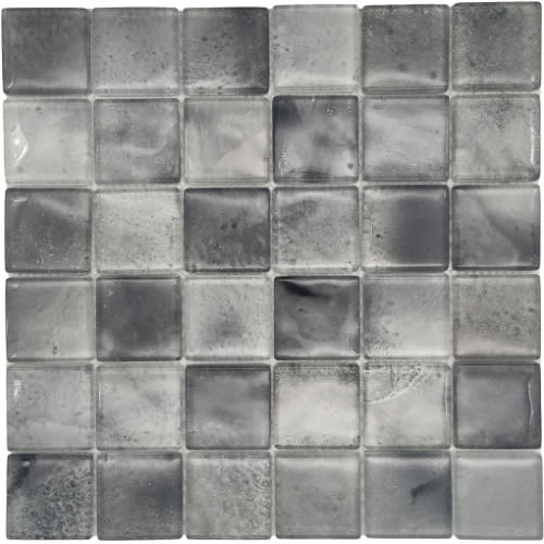 Aqua Savvy in Great Barracuda 2? X 2? Glass Tile