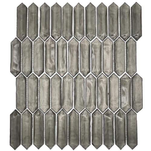 Picket in Pampas Glass Tile