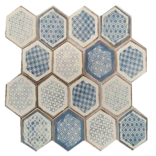 Firenze Hexagon in St. Johns Glass Tile