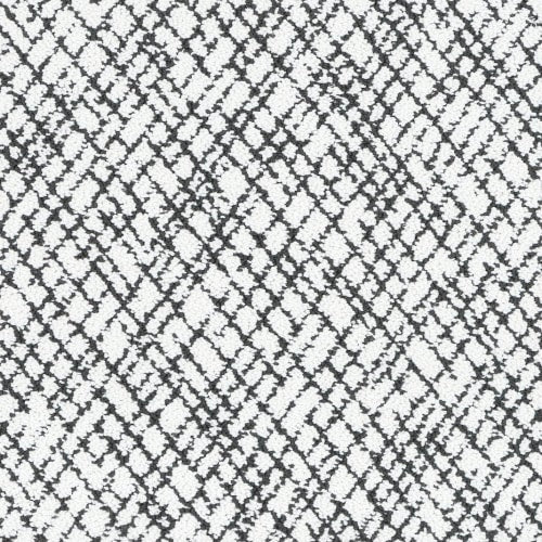 Artful Radiance in Carbon Black Carpet