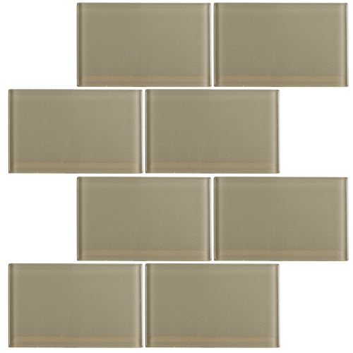 Subway in Tluna 3" X 6" Glass Tile