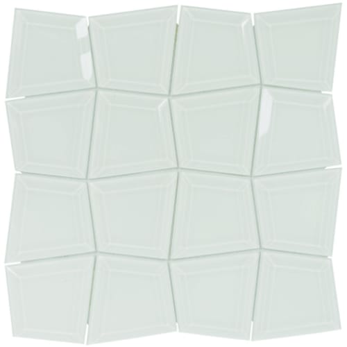 Facet - Quattrofolio in Skinny Dipping Glass Tile