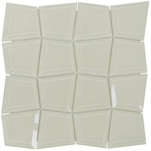 Facet - Quattrofolio in Tickled Pink Glass Tile