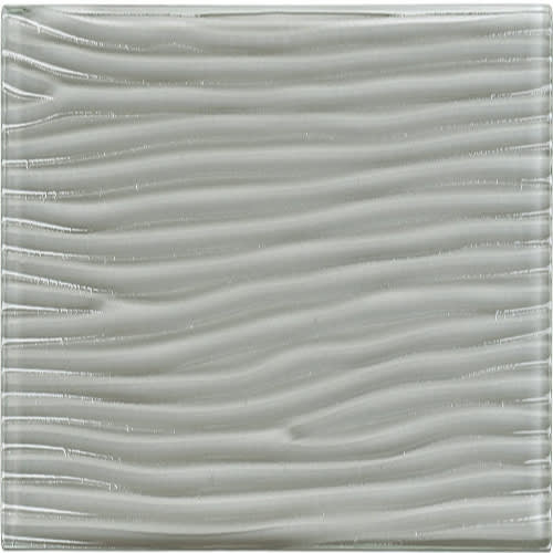 Subway in Whisper Gray River 4? X 12? Glass Tile