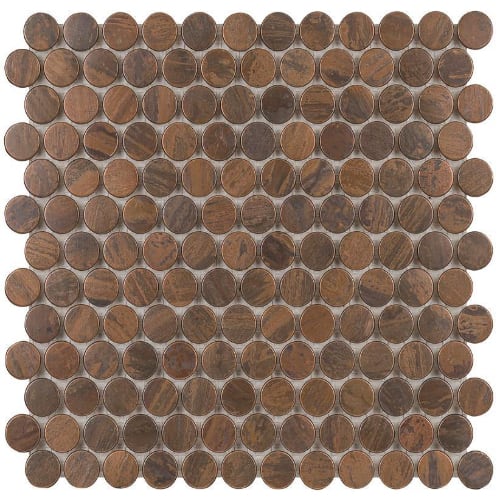 Antique Copper in Antique Copper Nickels Glass Tile