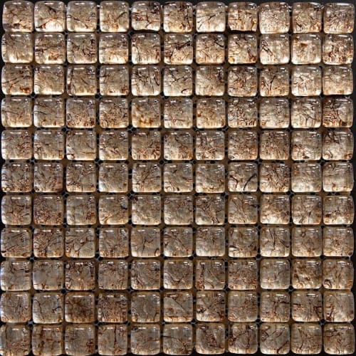 Cube in Squared Up Glass Tile