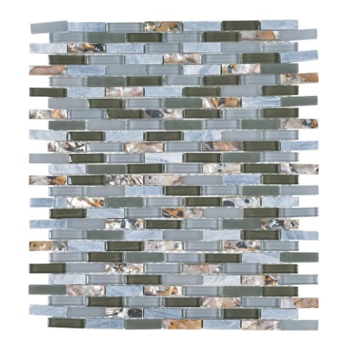North Shore - Mini Brickset in Shark Cove Glass Tile