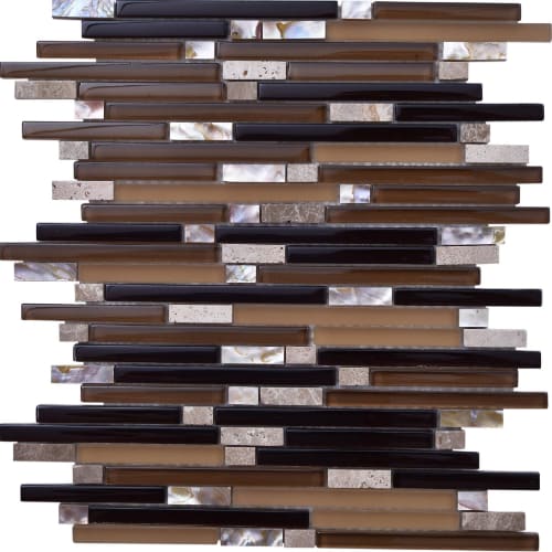 North Shore - Linear in Turtle Bay Glass Tile