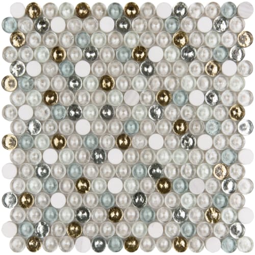 Button in Somerset Glass Tile