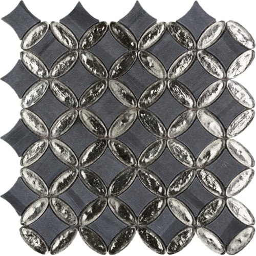 Elyptic Diamond in Shelburne Glass Tile